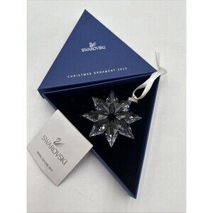 Swarovski 2013 Annual Edition Large Crystal Snowflake Christmas Ornament 5004489